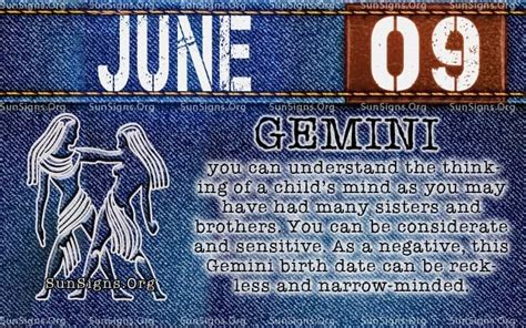 9 juni horoscoop|June 9 Birthday Horoscope — Zodiac Sign Personality